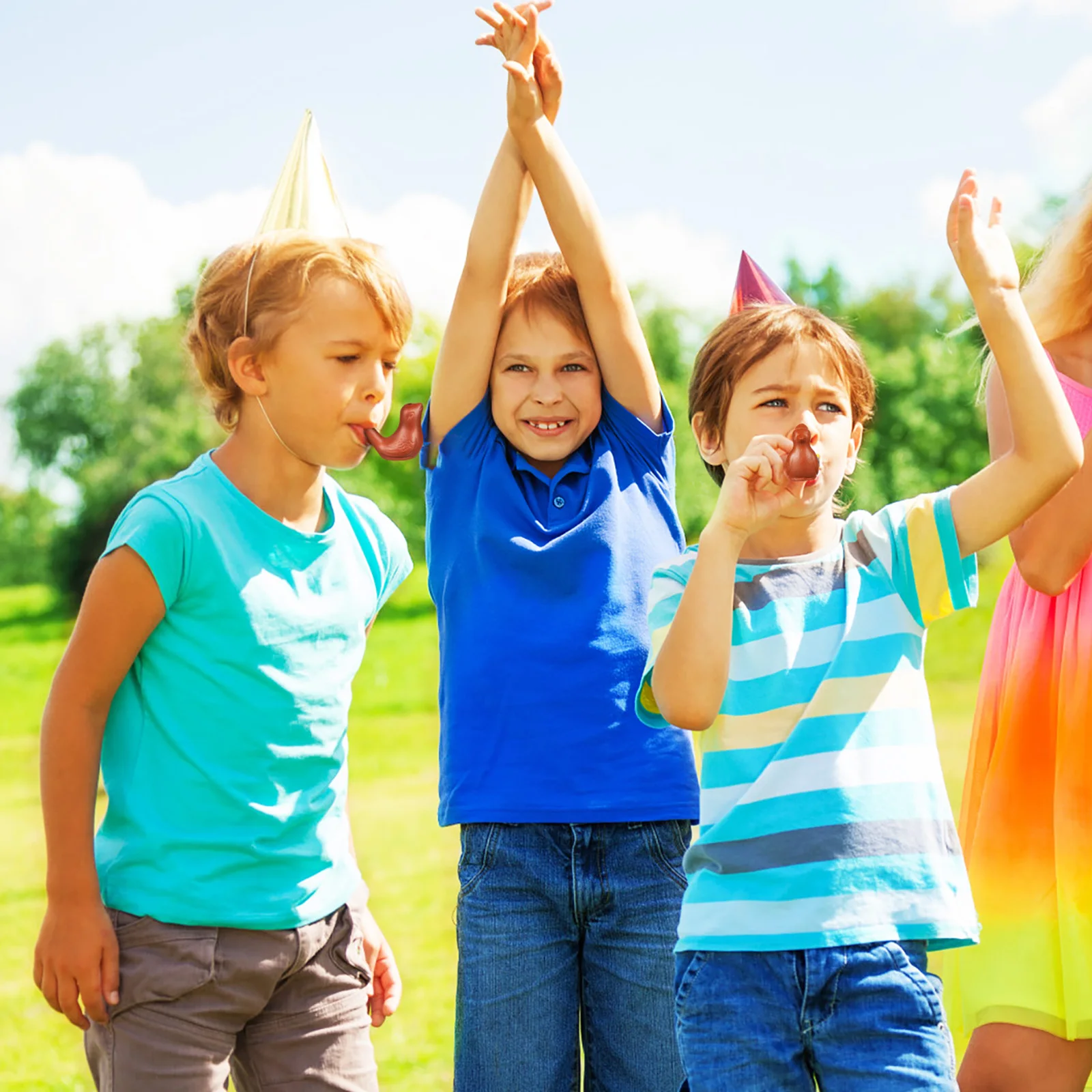 

4Pcs Bird Water Whistles Pottery Crafted Realistic Calls with Lanyard Ideal for Bird Watching Hikes Funny Whistle for Party