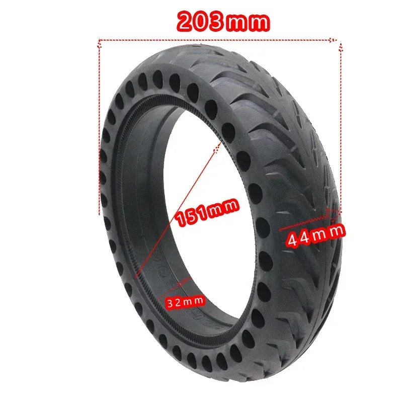 8 1/2x2 Wheel Tyre 8.5 Inch Solid Tire 8.5x2 for Xiaomi Mijia M365 1S Pro 2 Essential Electric Scooter Tyre Accessory