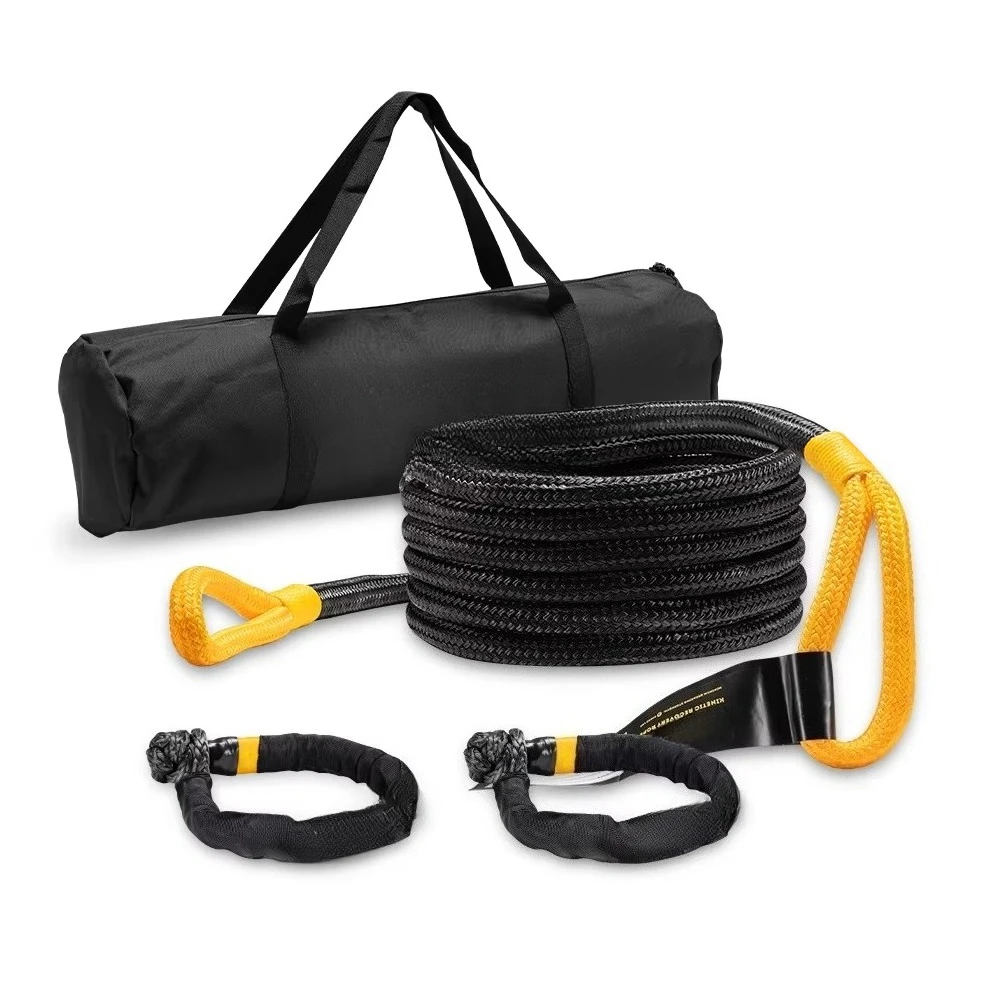 

3/4''x20FT 18700LBS Heavy Duty Offroad Towing Rope Kinetic Recovery Rope for ATVs UTVs 4x4s