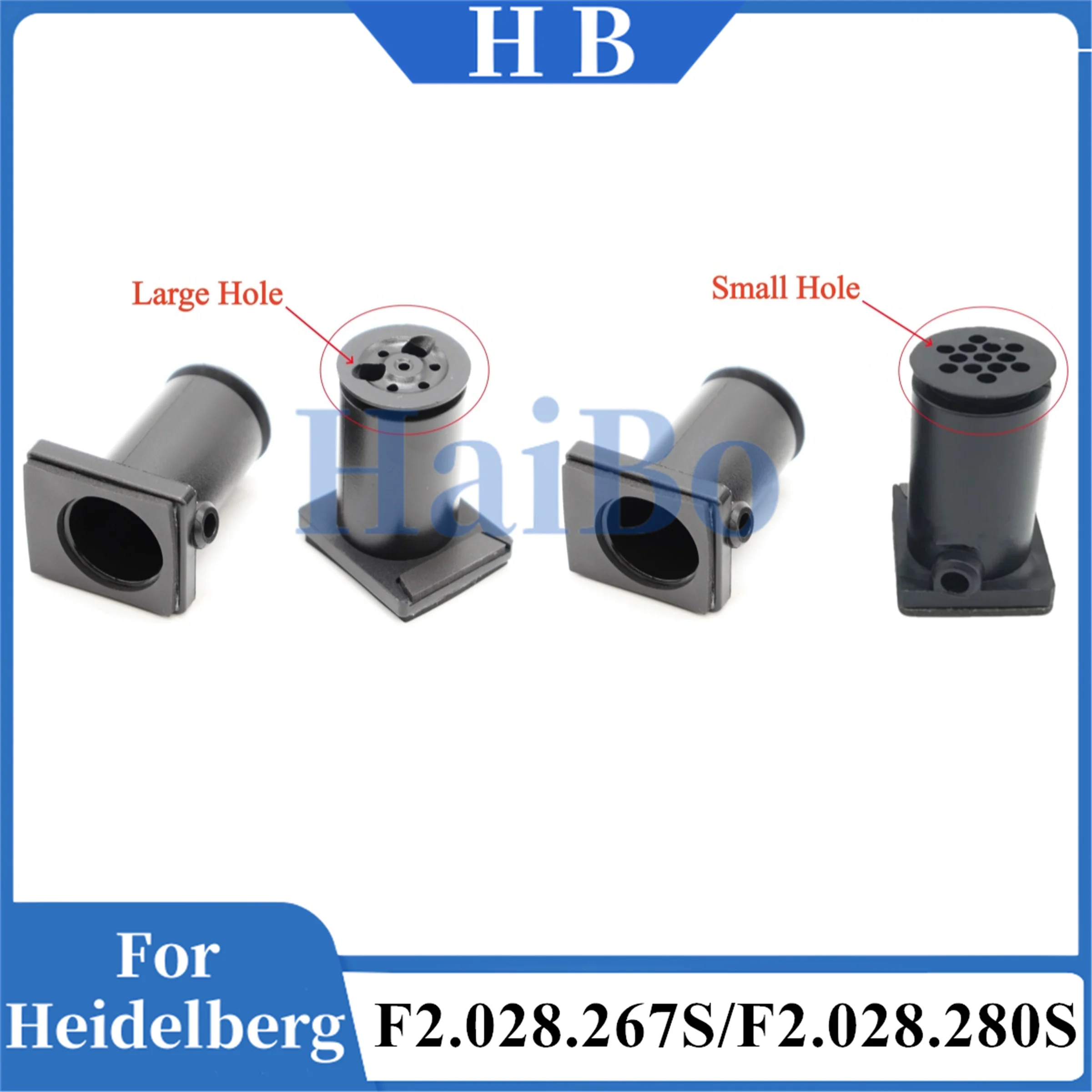 

HaiBo Best Quality Lifting Sucker Nozzle For Heidelberg CD102 XL105 Printing Machine Spare Parts F2.028.280S F2.028.267S
