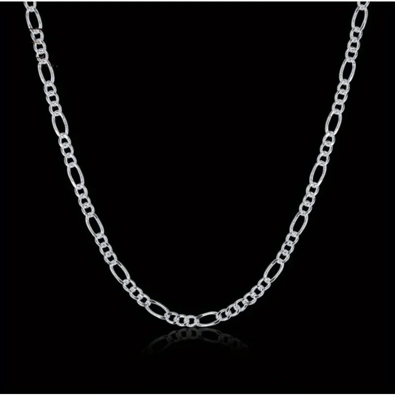 2Mm Silver Figaro N…