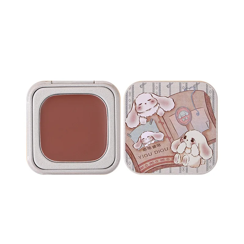 YIGUDIGU mat rouge à lèvres Blush crème fard à paupières lèvres argile multi-fonctionnelle crème naturel velours hydratant lèvres joue visage maquillage