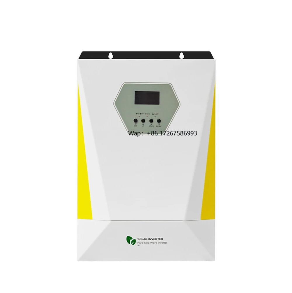 3600W/6200W 48v Solar Industrial Sine Wave Off-Grid Hybrid Inverter with Solar Charger