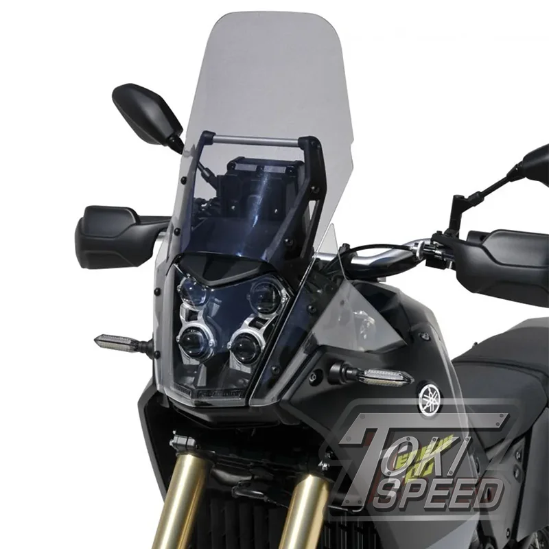 For Yamaha Tenere-700 XT700Z 2019-2024 Tenere 700 Tenere700 Windshield Motorcycle Windscreen Motorbike Wind Deflector Protector