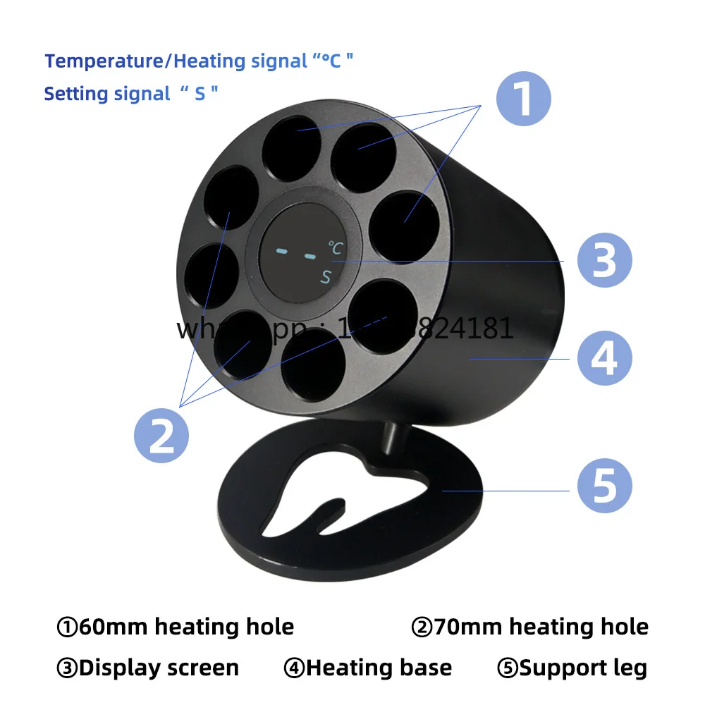 

Dental composite resin AR heater with adjustable temperature and digital display Dental tools and oral