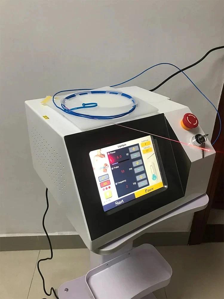 980Nm Laser Plastic Liposuction Surgery Laser Fiber For Lipolysis Fat Reduction Diode Laser Endolift Liposuction Machine