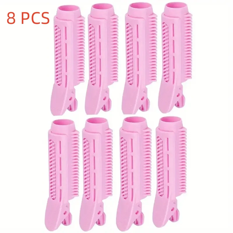 8-delige haarwortel pluizige clip pony curling clip styling clip haarbar naadloze haarstyling pluizige styling clip