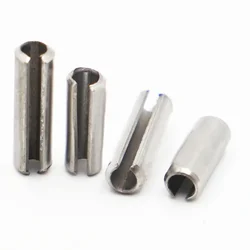 M1.5 M2 M2.5 M3 M4 M5 M6 M8 M10 GB879 304 Stainless Steel Elastic Cotter Cylindrical Positioning Tension Dowel Roll Spring Pin