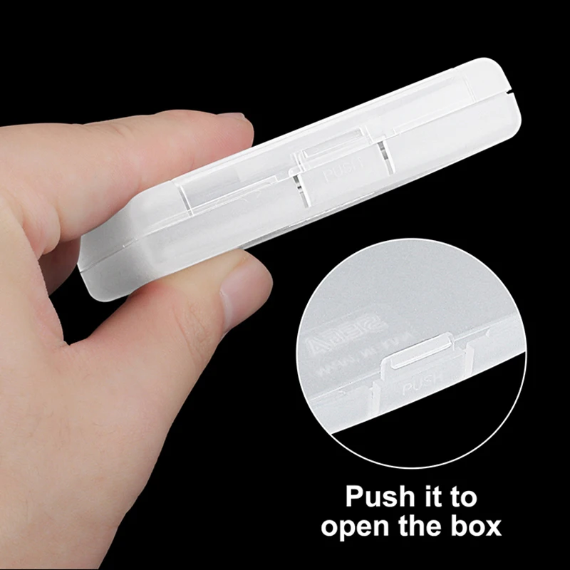 1pc Single Game Card Cartridge Storage Display Box for Sega Game Gear Cart GG Clear Replacement GameGear Protective Case