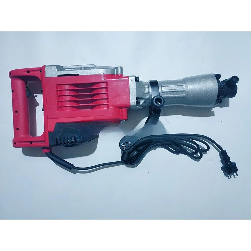 1700W Industrial Grade Electric Demolition Hammer 100A-J Heavy Duty Concrete Breaker Power Tool