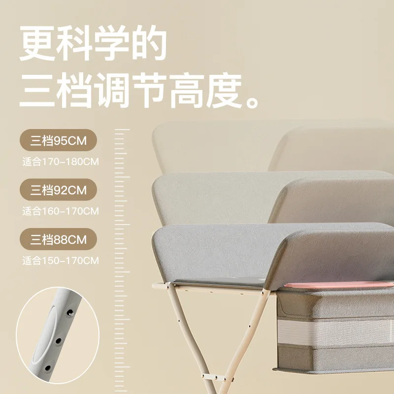 Multifunctional Foldable Baby Diaper Changing Table with Storage Organizer Adjustable Height Nursing Station for Newborns