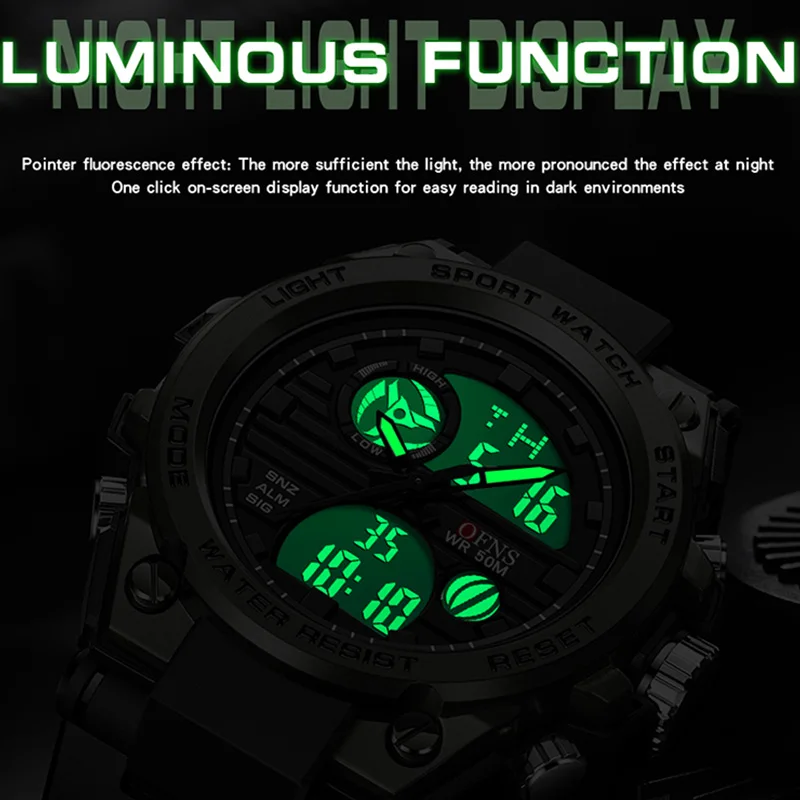 SANDA G Style Date Military Sports Watches Waterproof Electronic Wristwatch Mens Clock Orologio da uomo Style Men Digital Watch