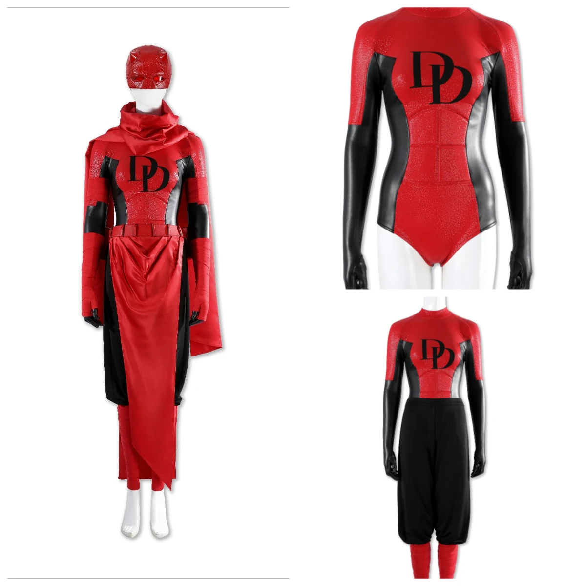 أزياء إليكترا التأثيرية ملابس حفلات الهالوين كرنفال