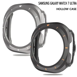 Защитный чехол для Samsung Galaxy Watch 7 Ultra 47 мм, жесткий ПК-бампер без пленки для Galaxy Watch 7 Ultra, аксессуары для чехла