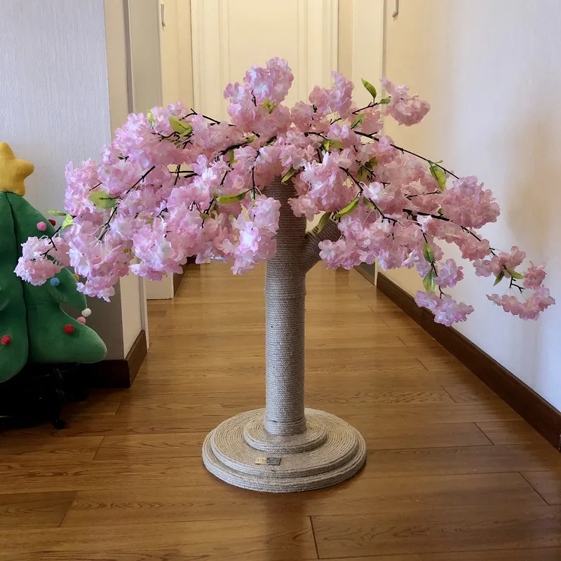 Cherry Blossom Tree Cat Climbing Frame Cat Climbing Column Jumping Platform Cat Rack Cat Tree Toy Cat Clamping