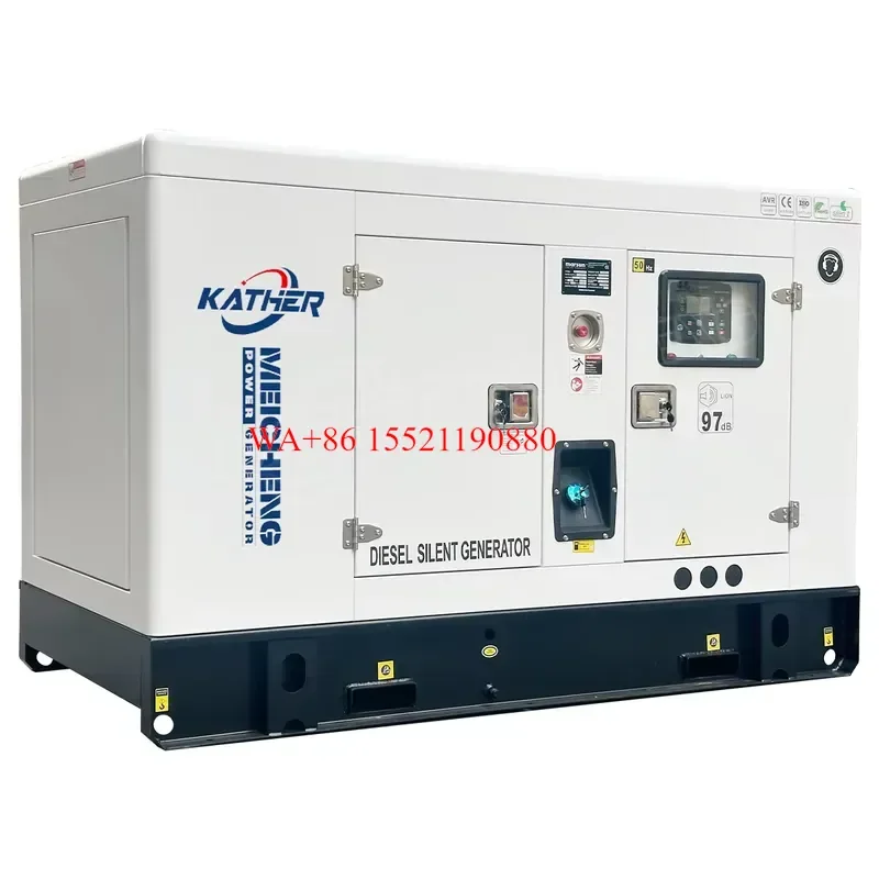 WMWMNU for 30 40 50 60 80 100KW Diesel Silent Generator Set 10000 Watts Genset With LCD Digital Display Power Station
