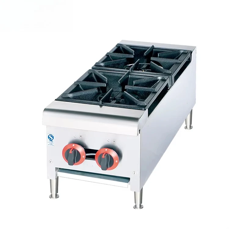 Commercial gas stoves are popular in restaurants
