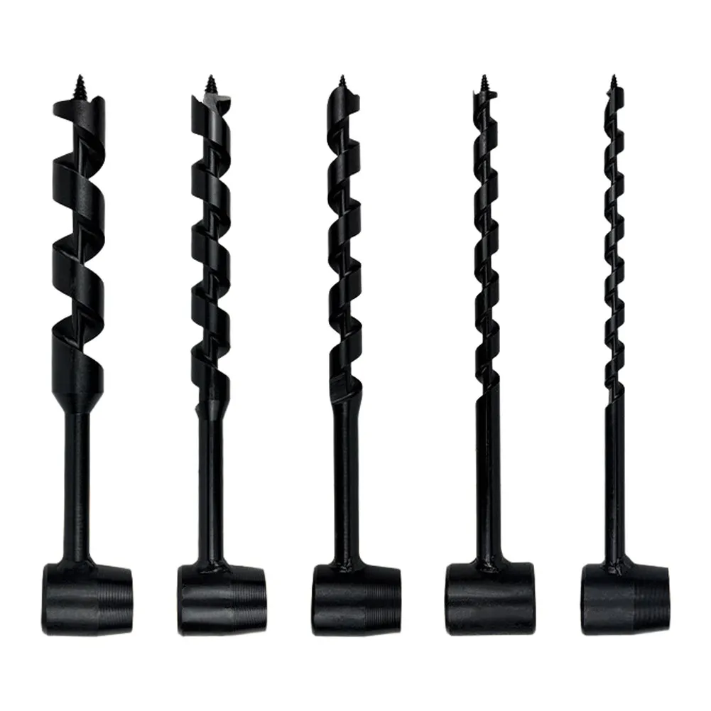 For Outdoor Camping Hand Auger Drill Hand Auger For Easy Drilling Carbide Drill Bit Bushcraft Drilling Tool Easy Leverage Design