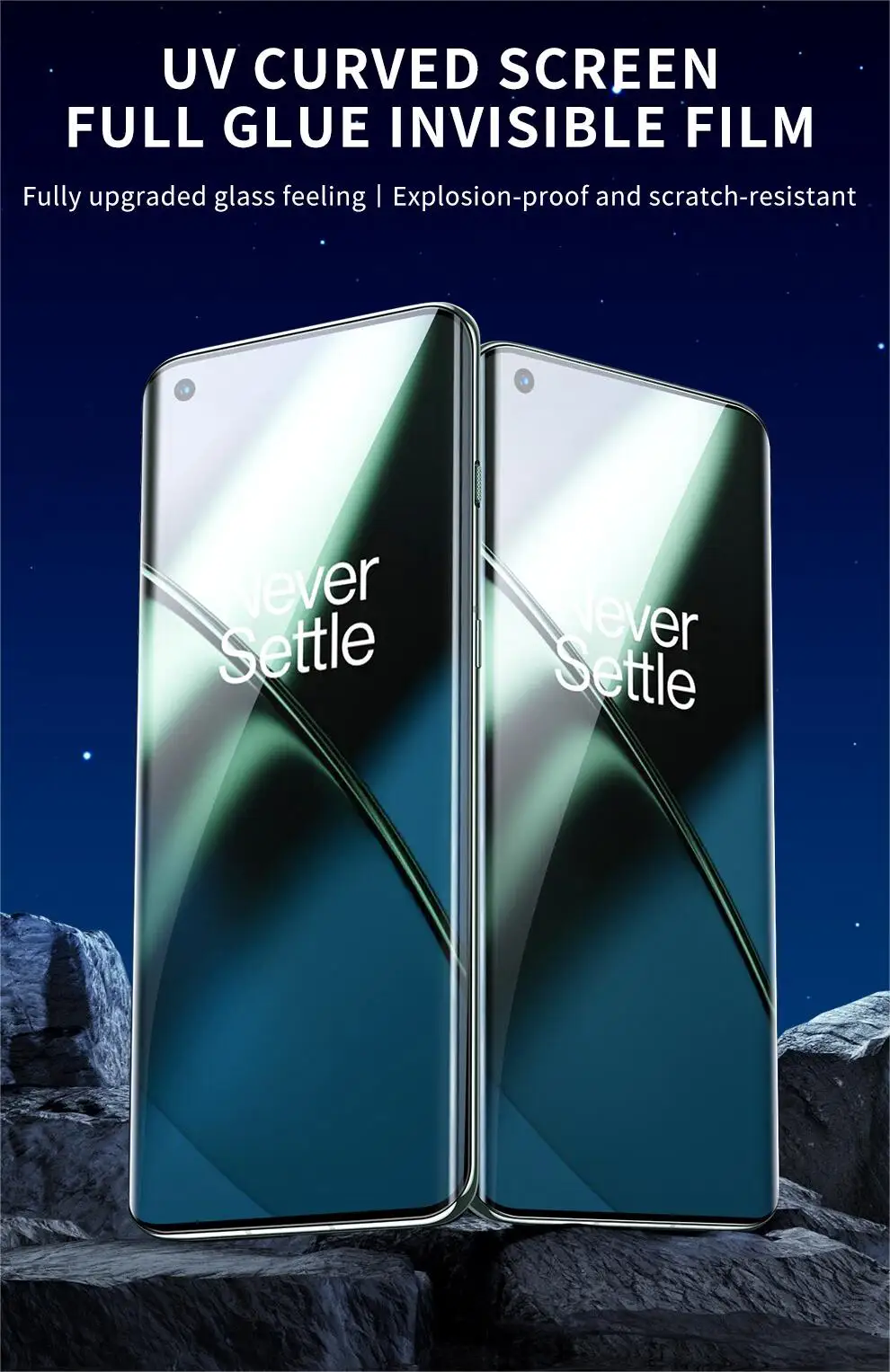 Pellicola Protettiva Upscreen Scratch Shield Clear Per OnePlus 7 – Anti Impronte, Trasparente, Germania - 2