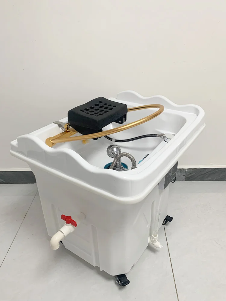 Massage Shampoo Basin Portable Shampoo Sink Salon Shampoo Sink  Beauty Salon Head Spa Equipment Mobile Hair Wash Basin
