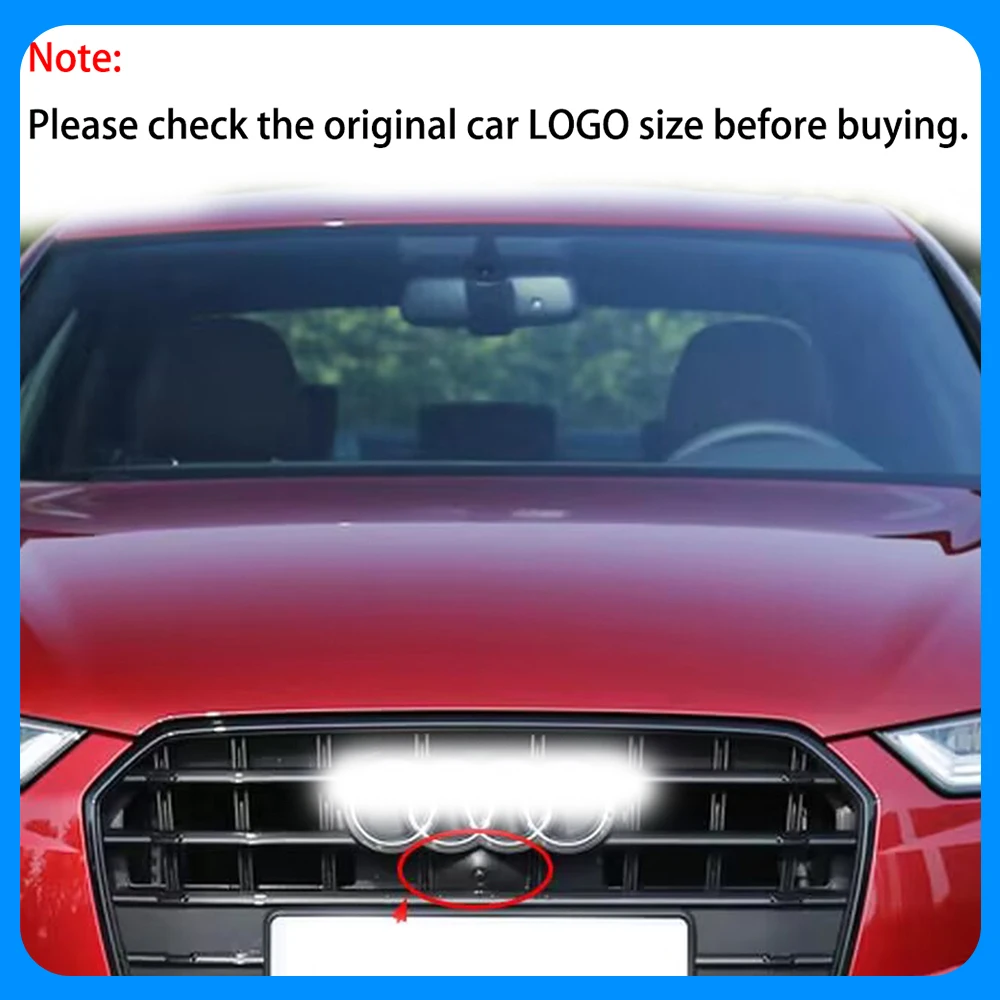 ZhuCamX AHD 1080P Ultra Clear Night Vision LOGO Parking Front View Camera For Audi A6 S6 RS6 C7 4G Facelift 2015 2016 2017 2018