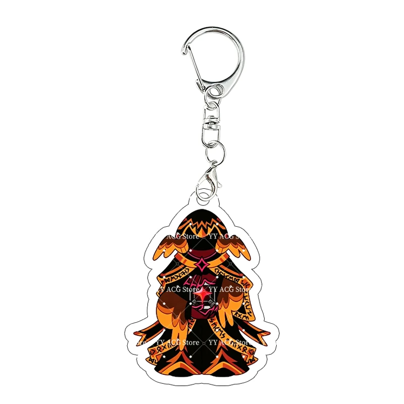 Guest 1337 Acrylic Keychain Builderman  007n7 Anime Cartoon Collection Game Character Bag Pendant Decor Keyring Birthday Gift