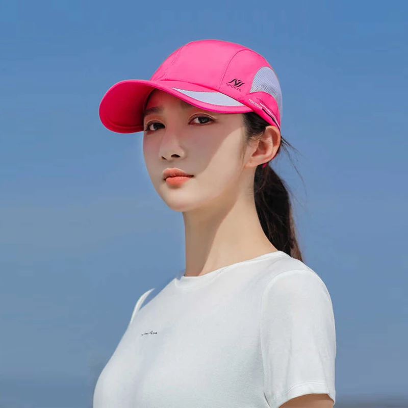 

Reflective Folding Outdoor Hat Unstructured Design UPF 50+ Sun Protection Sport Hats for Womens and Mens