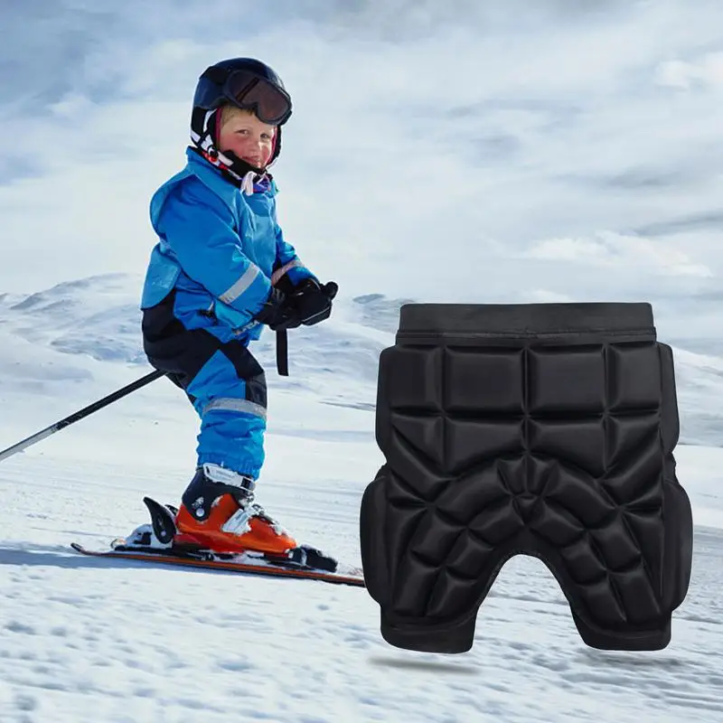 Kid Protective Hip Pad Sports Ski Skate Snowboard Protection Soft Padded Hip Shorts For Skiing Skating Skiing Protector Skating