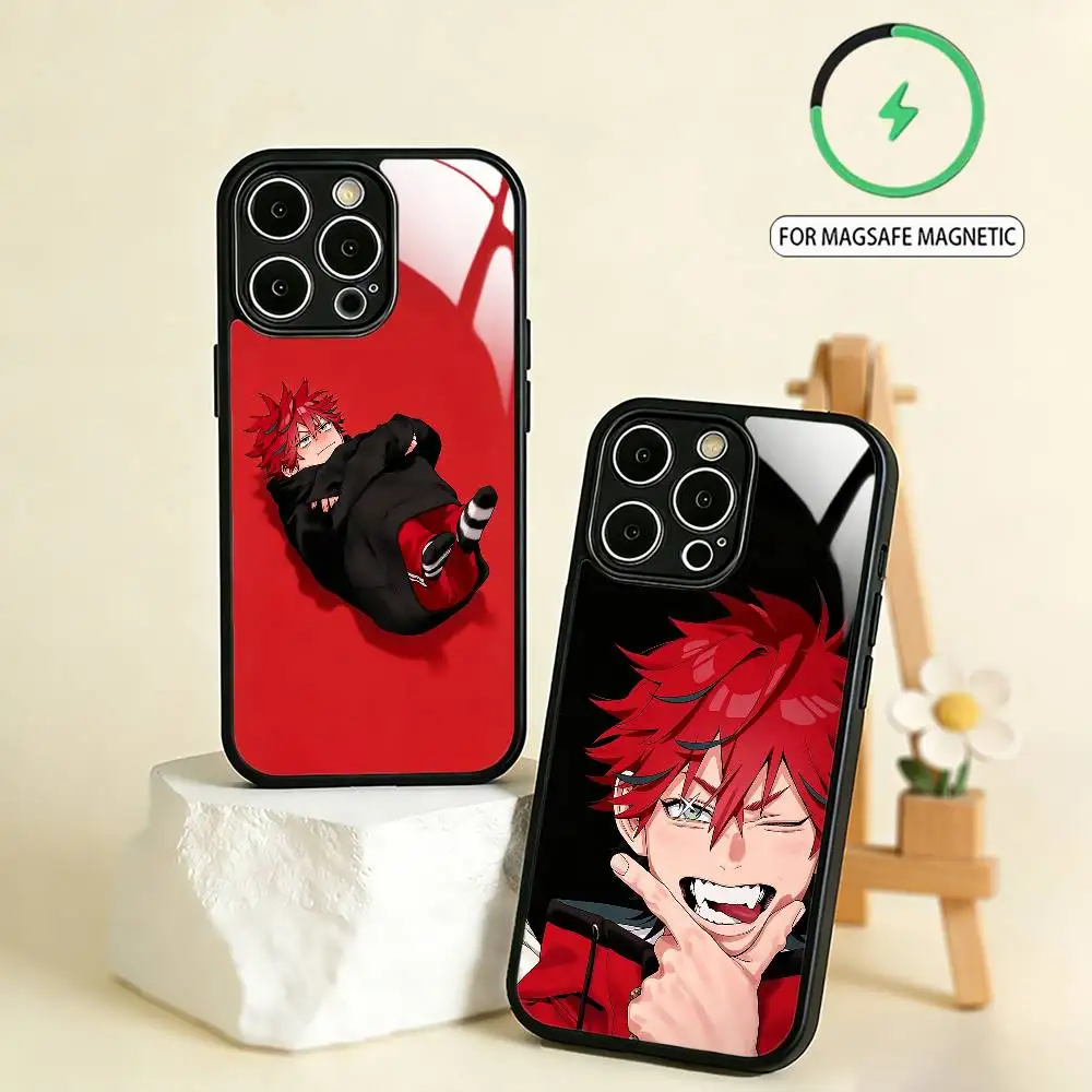 

Gokurakugai A-Alma Phone Case For iPhone17,16,15,14,13,12,11 Plus,Pro Max Magnetic For Magsafe Wireless Charging