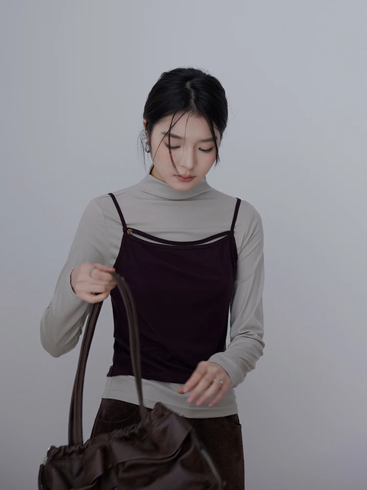 

Boran Casual Knitted Long Sleeve round Neck Two-Piece Set Women's Fashion Autumn Collection Comfortable Breathable Leisure Wear