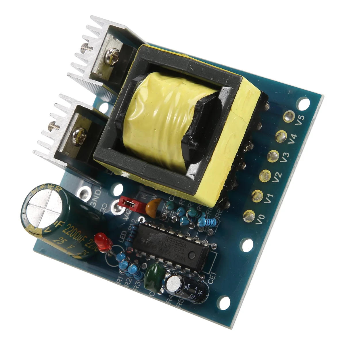 SLQZT 150W Auto DC 12V zu AC 110V 220V 20KHZ Wechselrichter Ladegerät Konverter Boost Board Hochfrequenz Rechteck Welle
