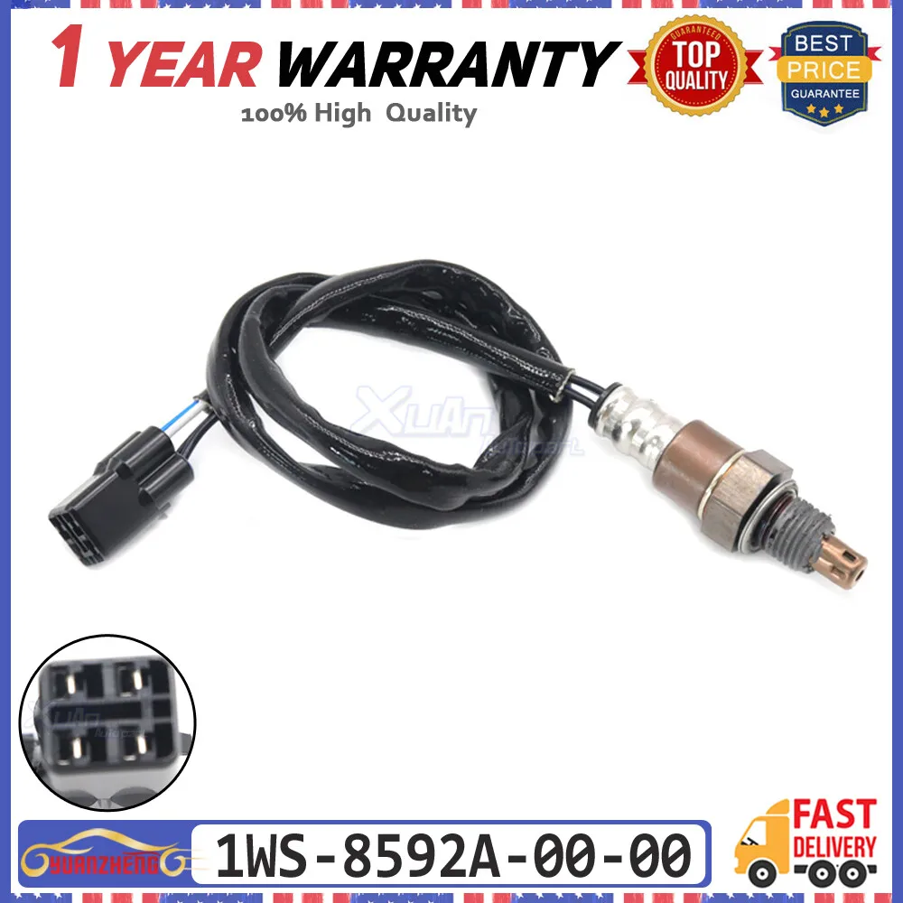 NEU 1WS-8592A-00-00 Luft-Kraftstoff-Verhältnis Lambda O2 Sauerstoffsensor 1WS8592A0000 Passend für Yamaha YZF R1 M RN32 MT07 2CR 2KS 1XB