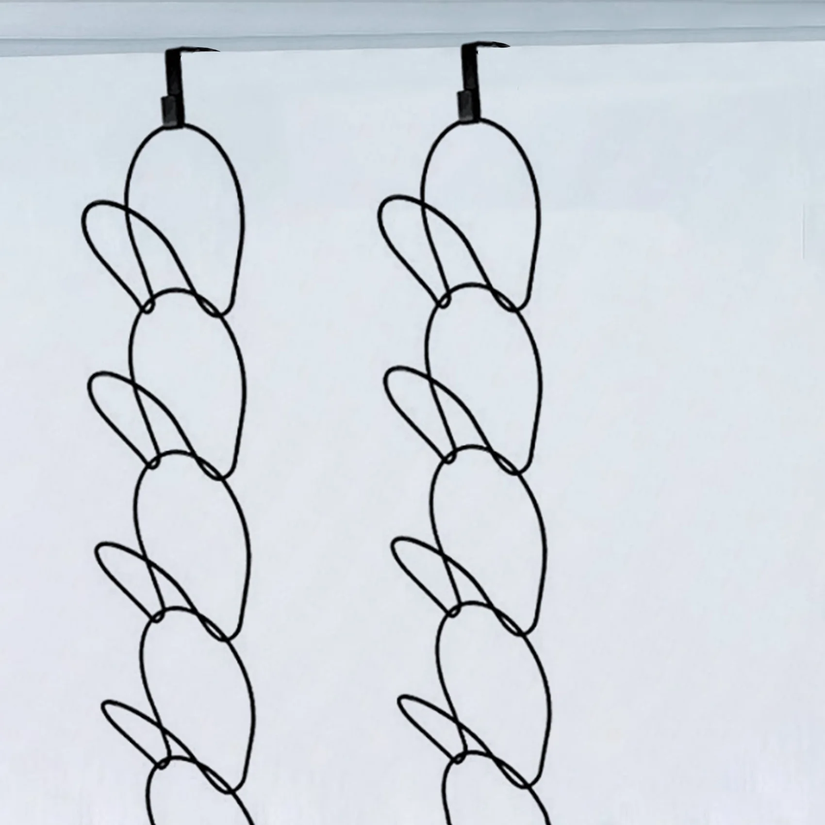 

Premium-Cap Rack 2 Pack - Holds Up To 10 Caps Baseball Cap Holder Ball Caps Display Racks Wall Mount Door Closet Hanging Hat Org