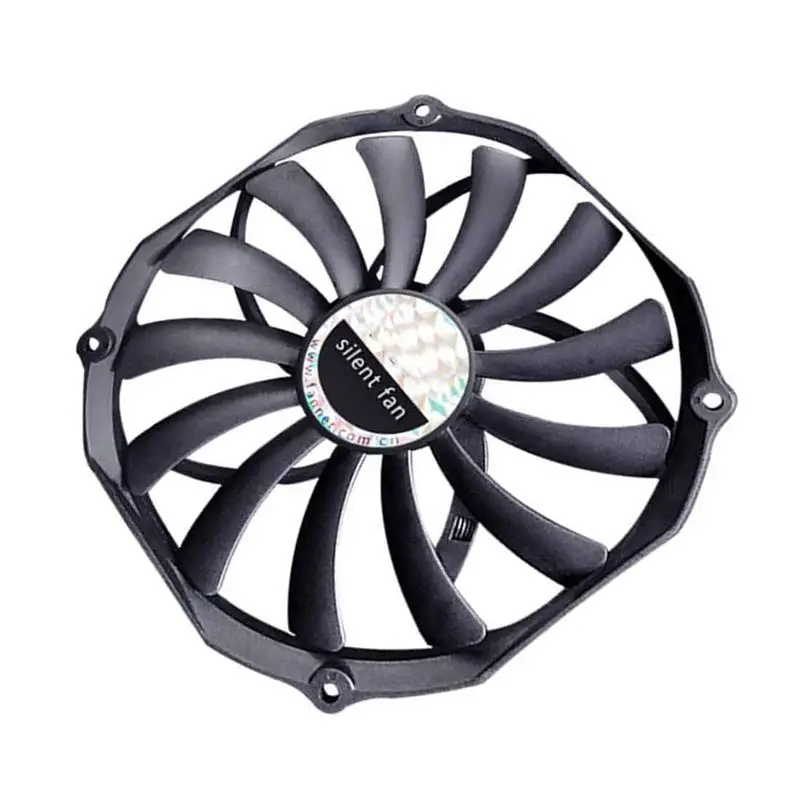 DT557 Newest 14015 Case Fan Large Air Volume Low Noise 140X140X15MM Ultra-Thin 4PIN PWM 14CM Fan