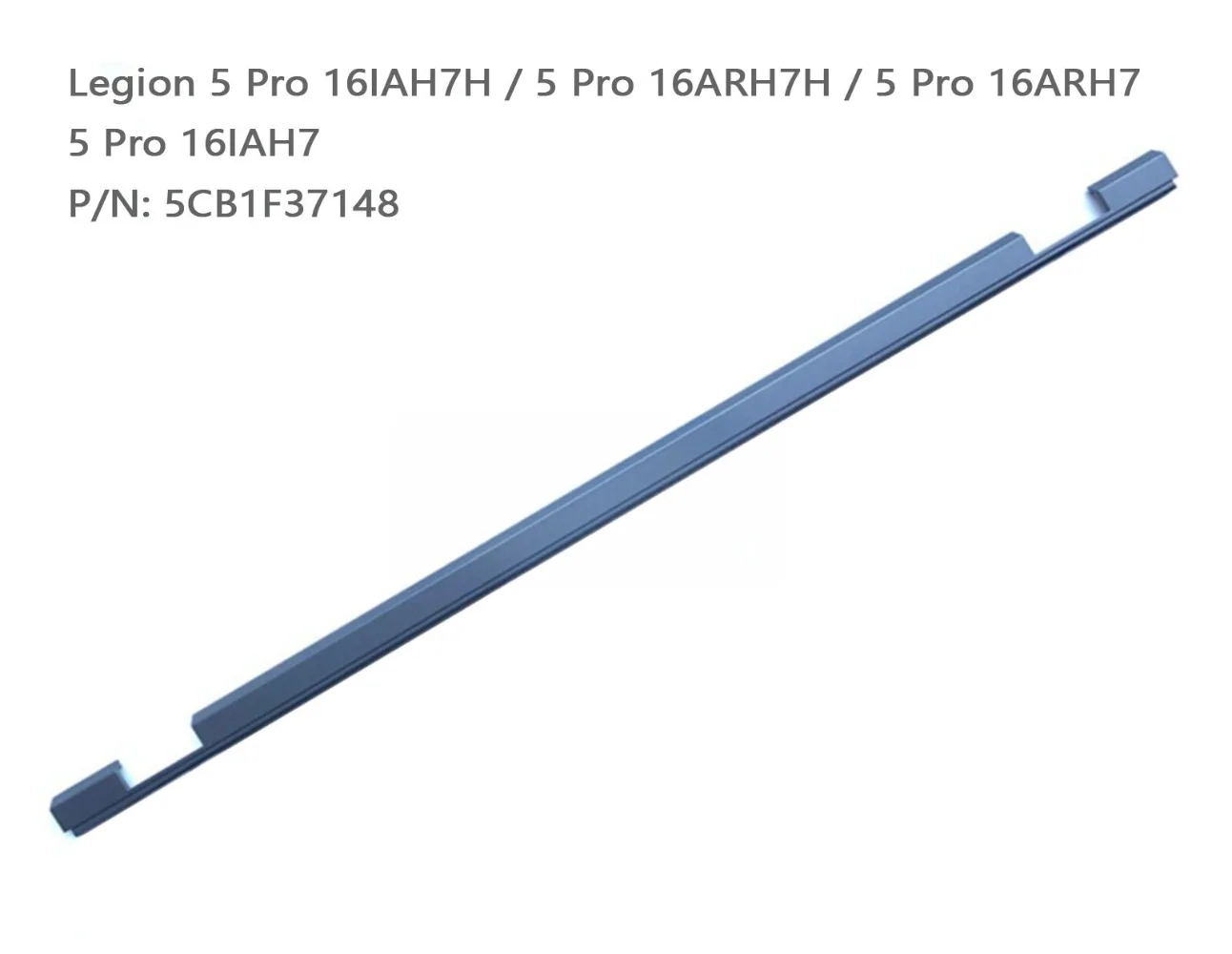 Tampa da Dobradiça (Bezel Cap) Nova para Lenovo Legion 5 Pro 16IAH7H e 5 Pro 16ARH7H