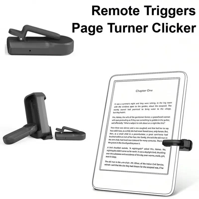 Wireless Page Turner Clicker For E‑Reader Phone Tablet Universal Bluetooth Controller For Reading Video Page Turning