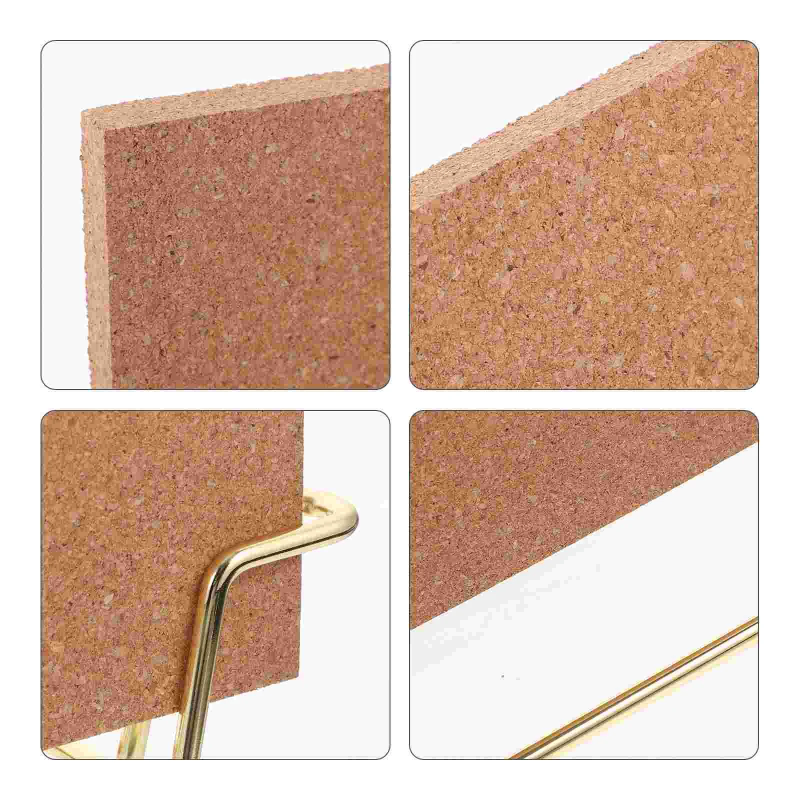 Message Board Cork Office Note Photo Wall Display Bracket Desk Decor Decorations Push Pin Whiteboards Peg