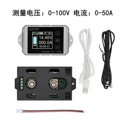 VAT1200 VAT1100 VAT1050 color screen DC voltmeter ammeter electric vehicle capacity tester coulomb counter