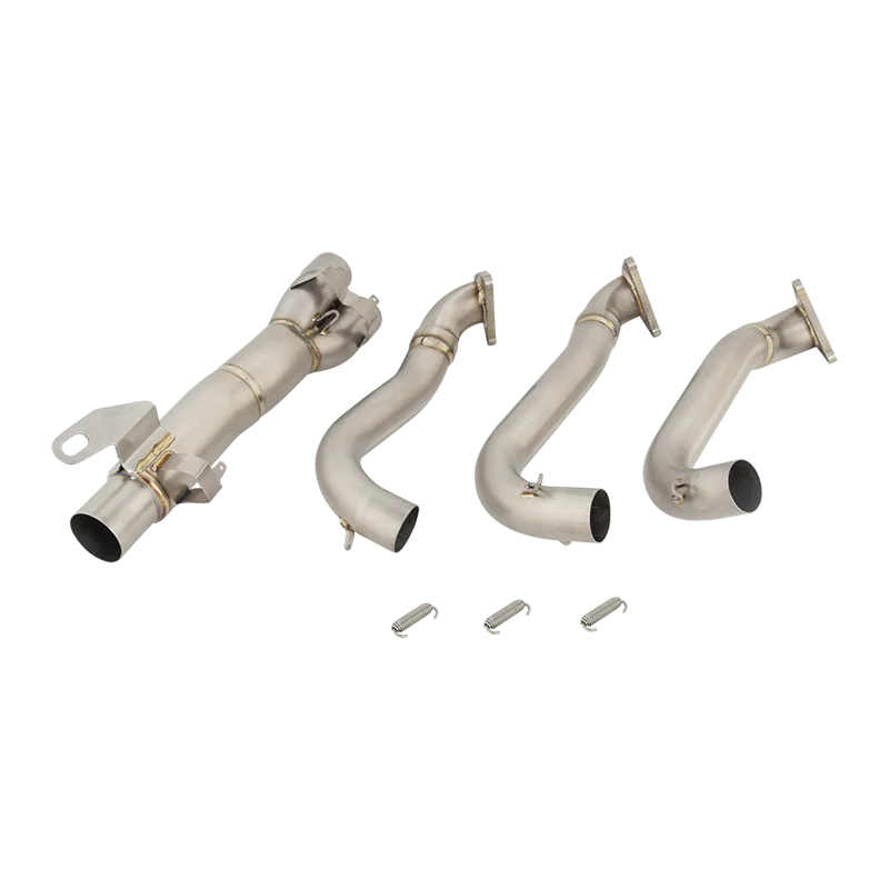 For Triumph Speed Triple 1200RS 2021 1200RR 2022 - 2024 Motorcycle Exhaust Escape Systems Titanium Alloy Front Link Pipe Muffler