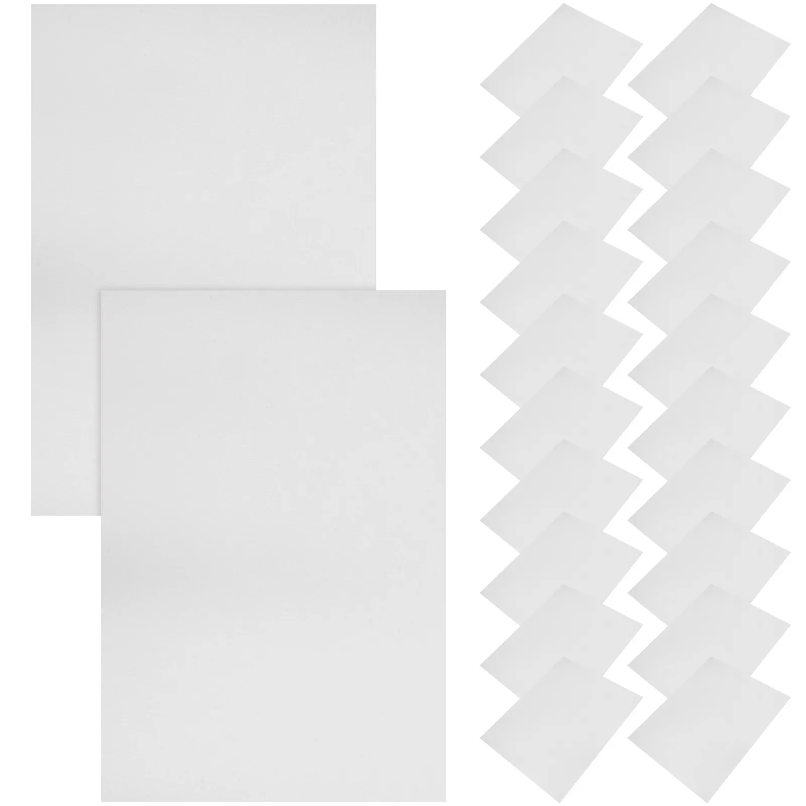 20Sheet High Temp Ceramic Fiber Kiln Paper Microwave Insulation Sheet Gasket Material Paper Fireproof Sheet for DIY Ceramic