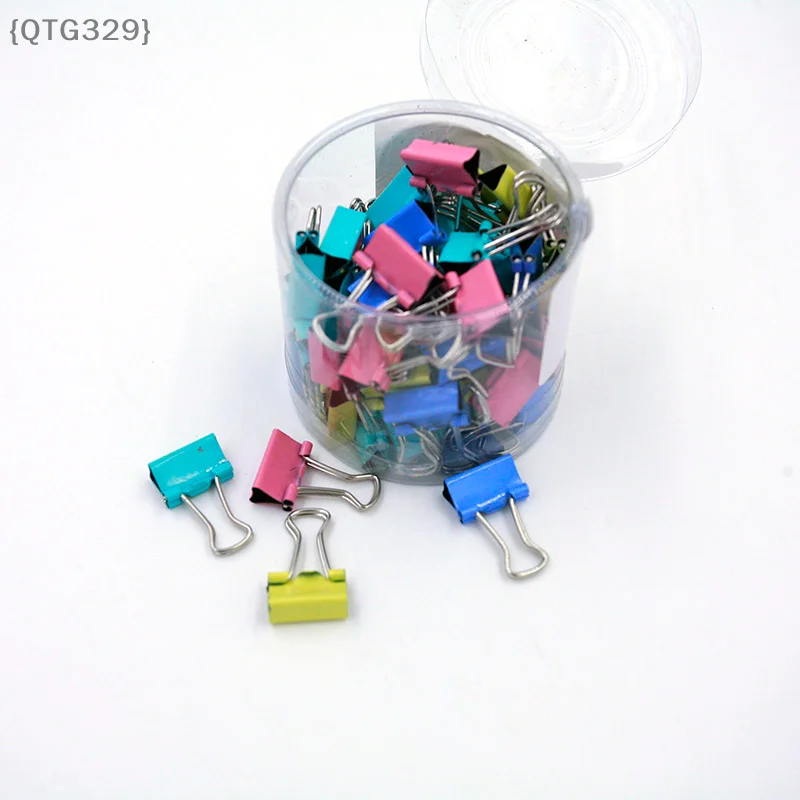【F2-QT329】60 Pcs Assorted Mini - Binder Clip Assorted 评论和价格