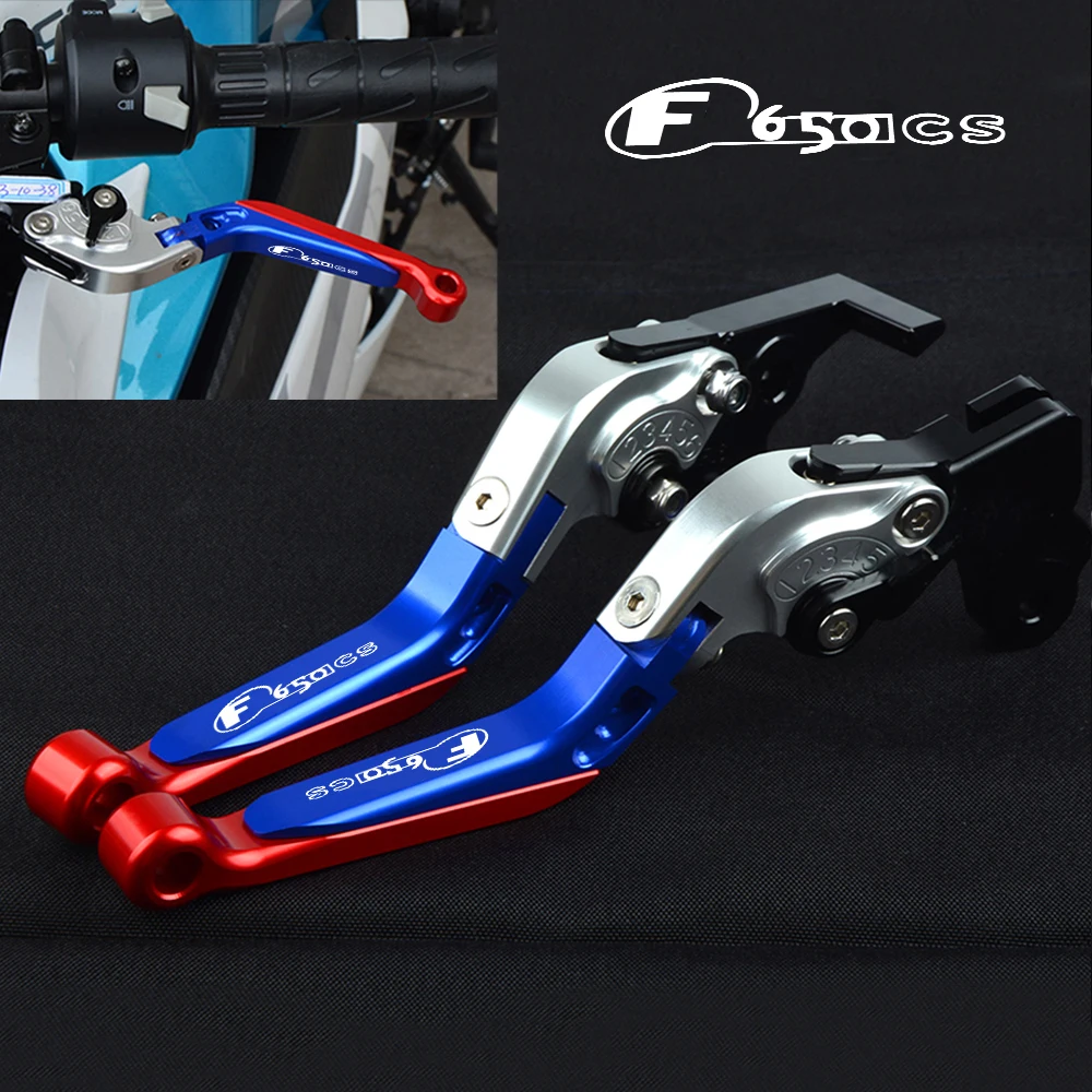 For BMW F650CS F 650 F650 CS 1997 1998 1999 2000 2001 2002-2007 Adjustable Motorcycle Brakes Clutch Levers Handle Bar handlebar