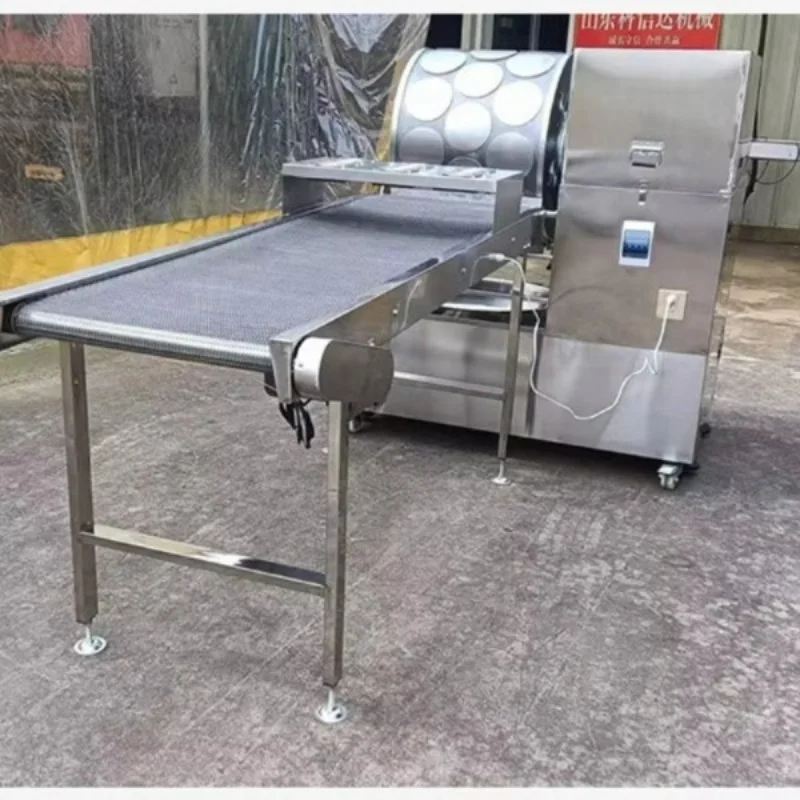 Made In-china Automatic Empanada Samosa Process Sheet Maker Pan Mini Wrapper Spring Roll Food Machine