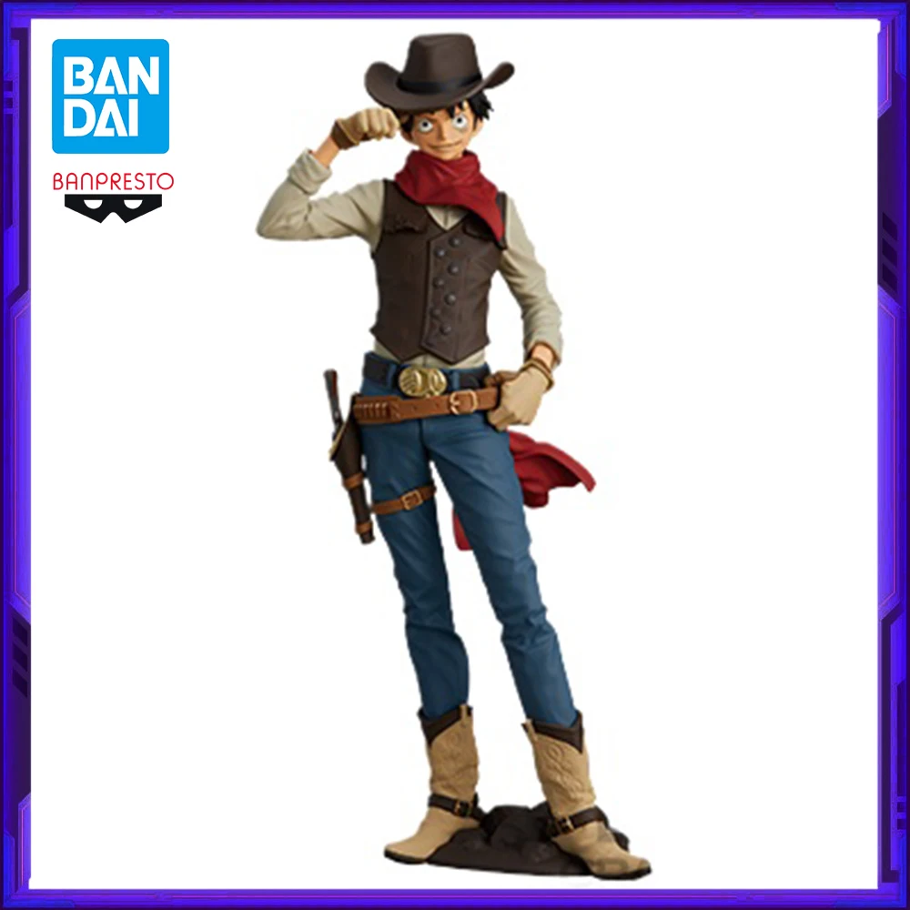 

В наличии Bandai Original Banpresto ONE PIECE Monkey D. Luffy аниме фигурка модель фигурки игрушки