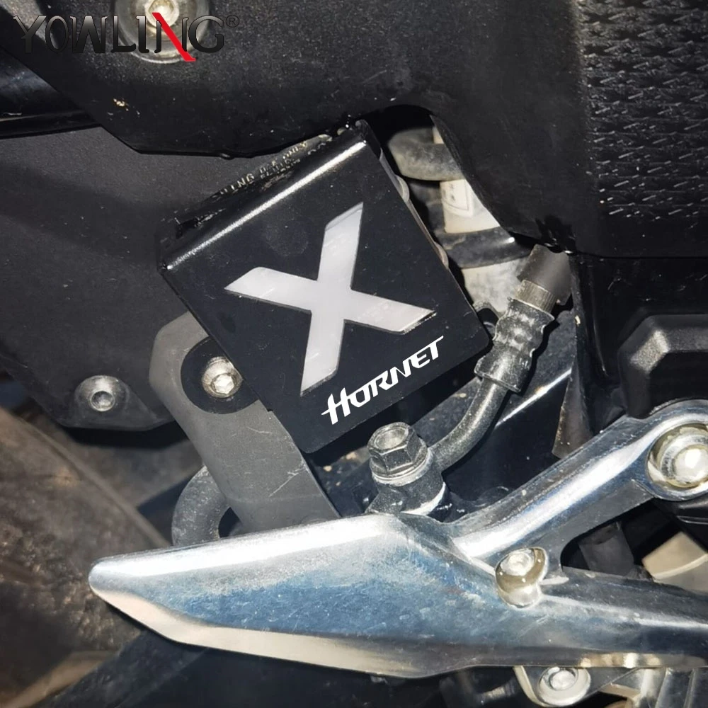 

Rear Brake Fluid Reservoir Guard Tank Protector Cover For Honda CB500 CB 500 Hornet 500 2024-2025-2026 Motorcycle Accessories