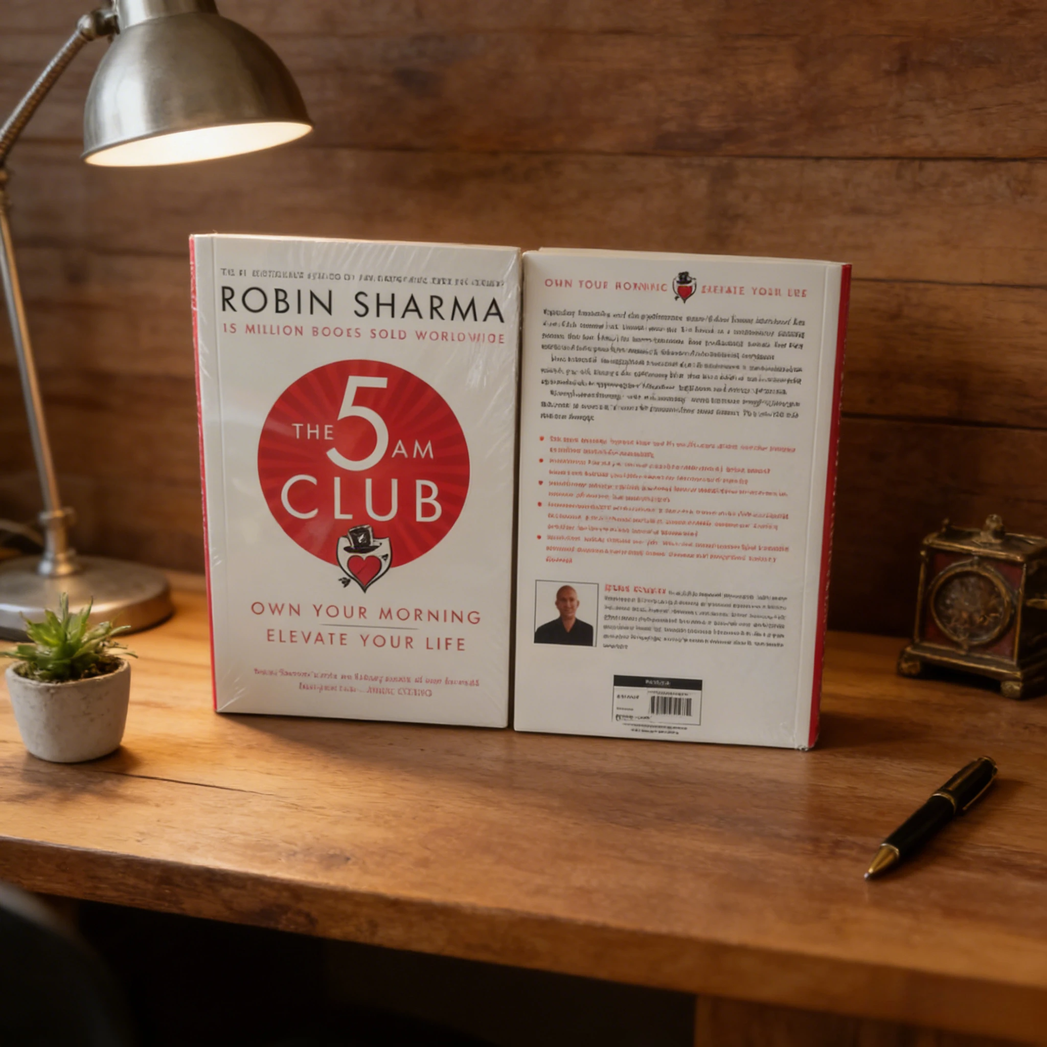 

The 5AM Club By Robin Sharma Own Your Morning Elevate Your Life English Book