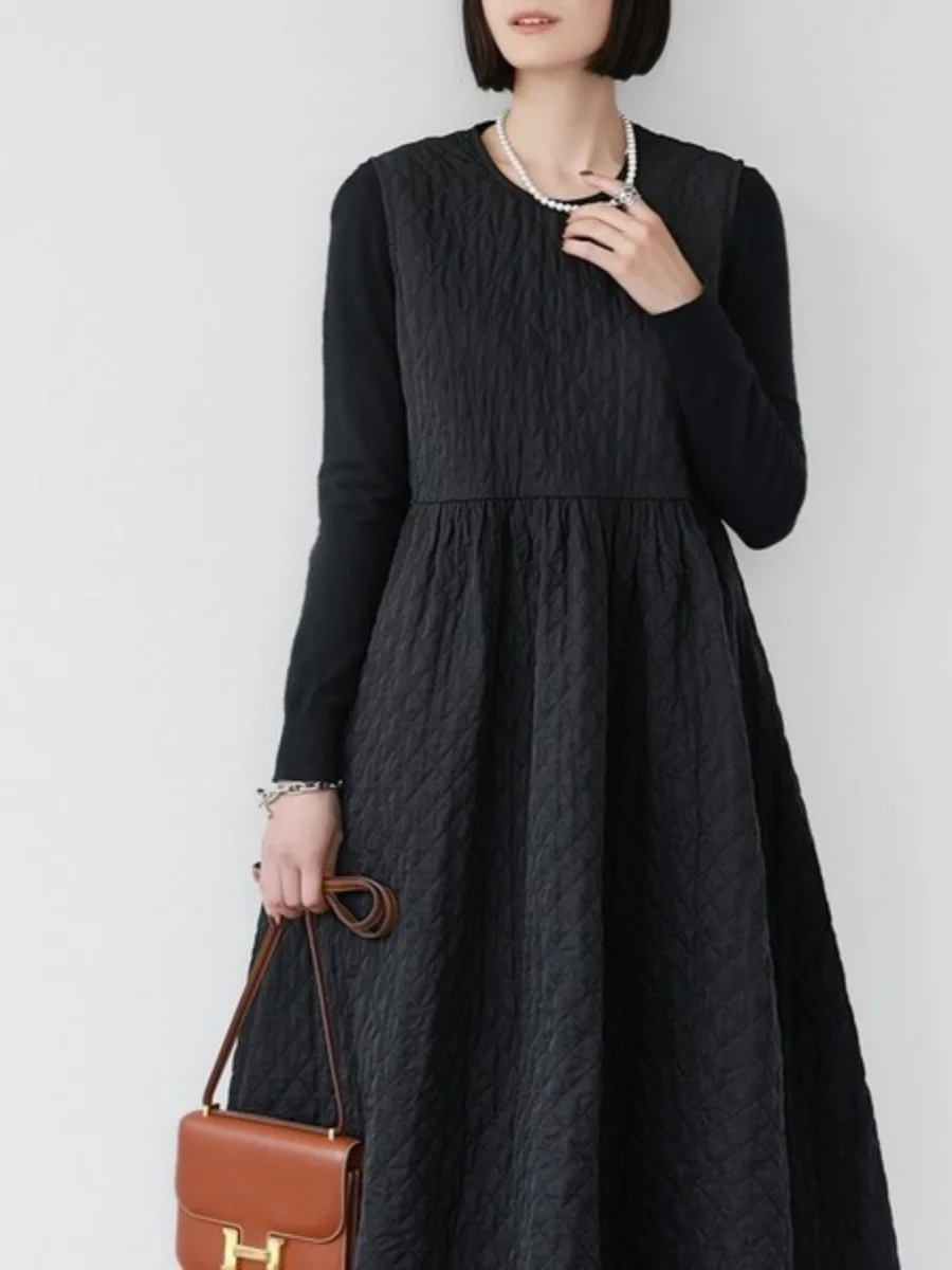 Japonês sle primavera outono spela ba gravata diamante id padrão algodão colete longo dr formal dr camada base dr