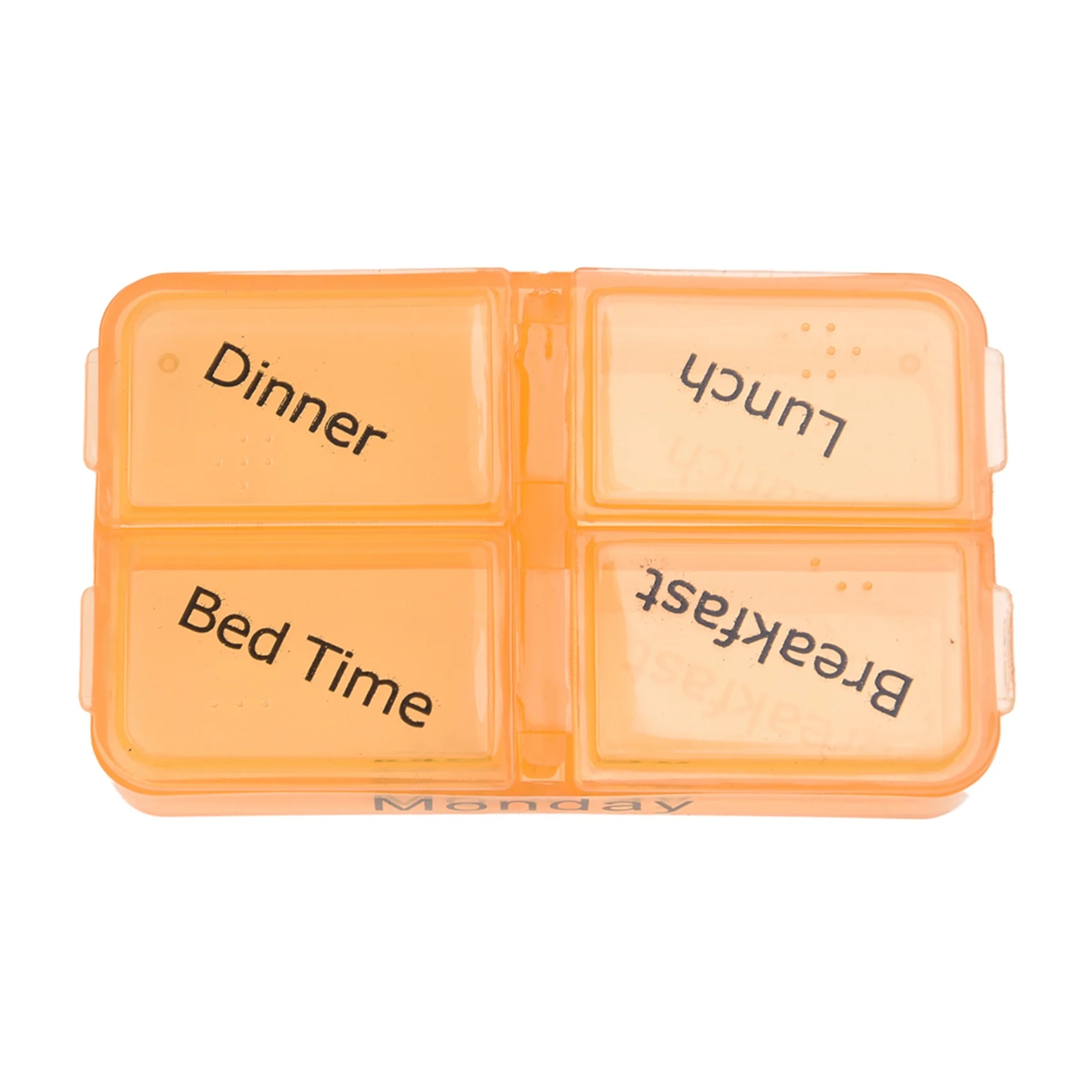 

2X Medicine Weekly Storage Pill 7 Day Tablet Sorter Box Container Case Organizer