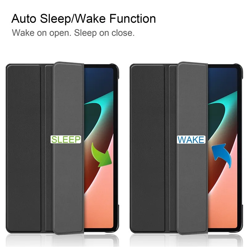 For Funda Xiaomi MiPad 7 6 Pro 5 11 11.2 Case Redmi pad SE 11 10.6 8.7 12.1 Auto Wake up & Sleep Silicone Cover Support Charging