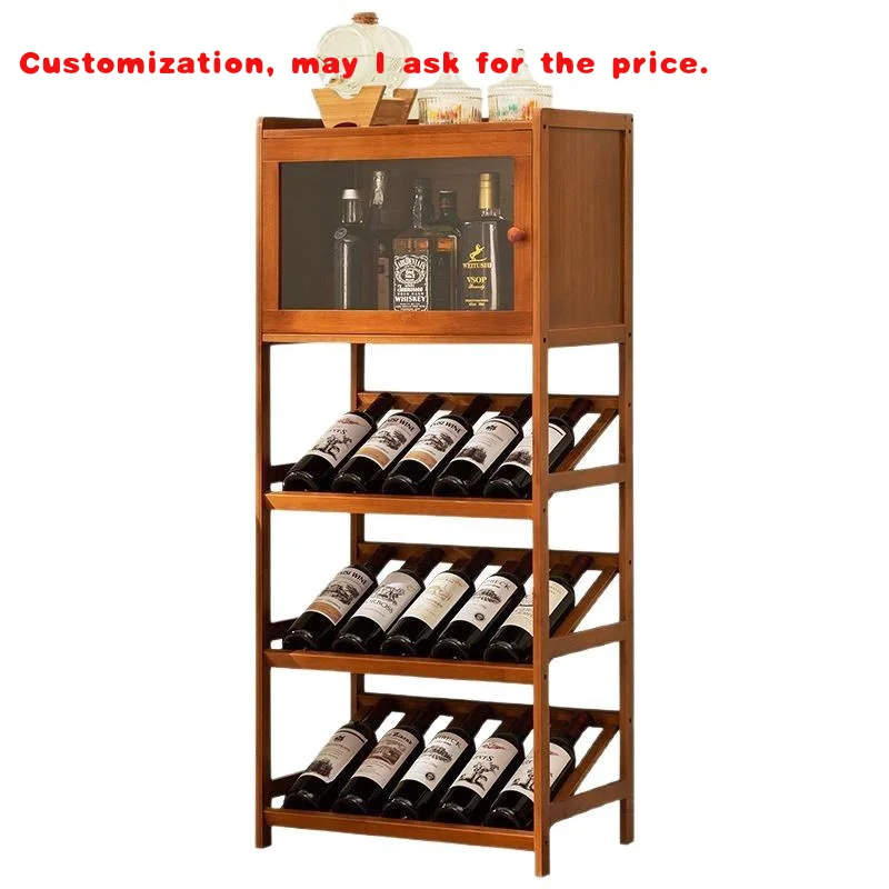 

на заказ.Настенный шкаф для хранения красного вина. Современная встроенная витрина.